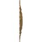 Ekena Millwork Orleans Ceiling Medallion (Fits Canopies up to 8 1/4"), 38 3/8"OD x 6 5/8"ID x 2 7/8"P, Pale Gold CM38OLPAS - alternate 4